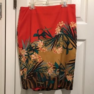 Vince Camuto Tropical Skirt